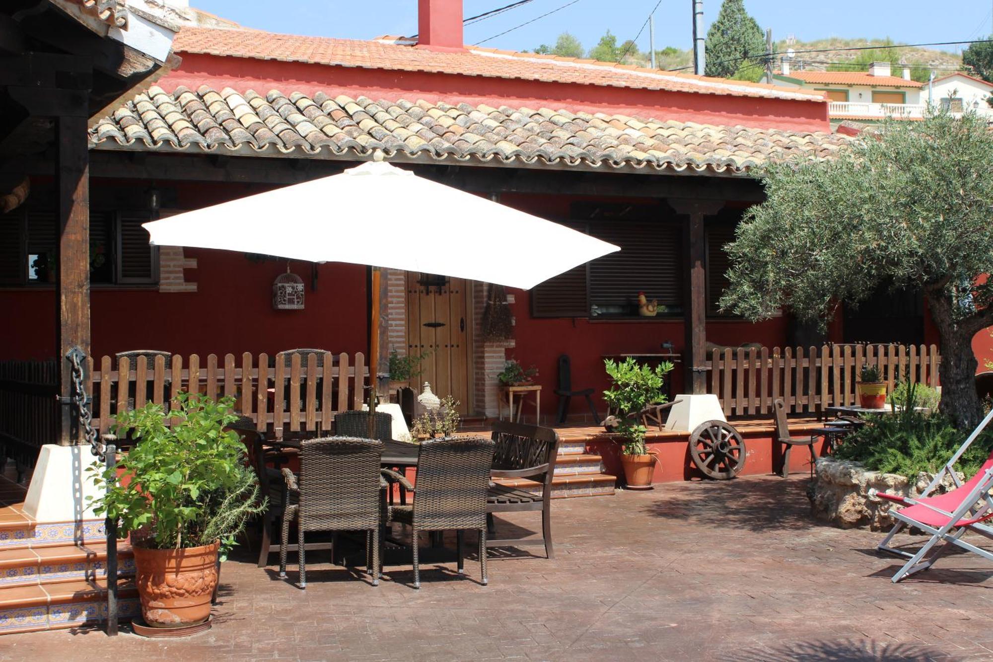 Rural House Tinao De La Petra Fuentiduena De Tajominutes From Madridヴィラ エクステリア 写真